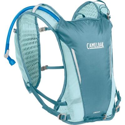 Camelbak - hardloopvest - inlusief 2 stuks 500 ml soft flask flessen - blauw
