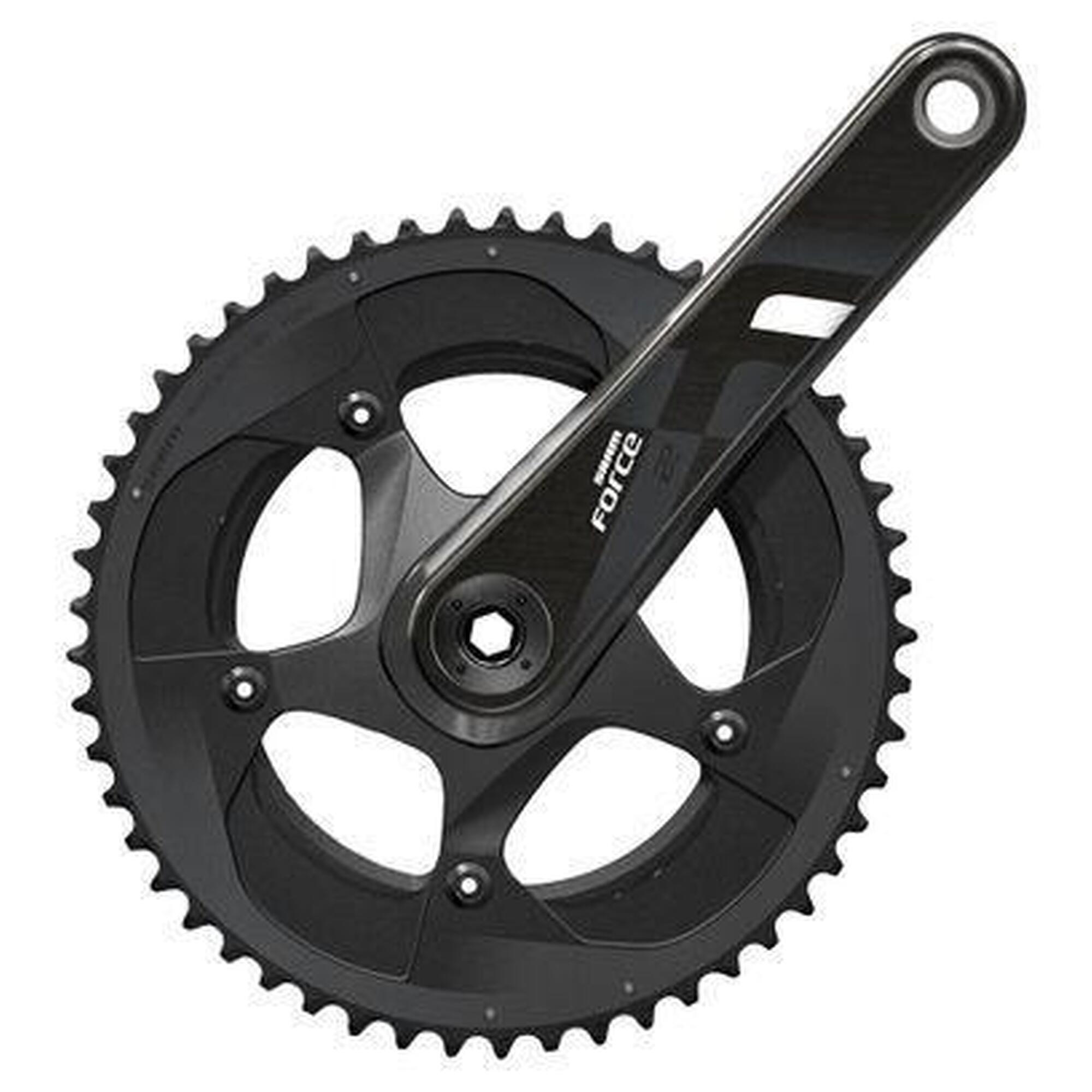 Sram - Sram Pédalier Force 22 Compact 50/34 Yaw - Bb30, Sans Boitier - Pédalier - Noir - 170cm - Decathlon