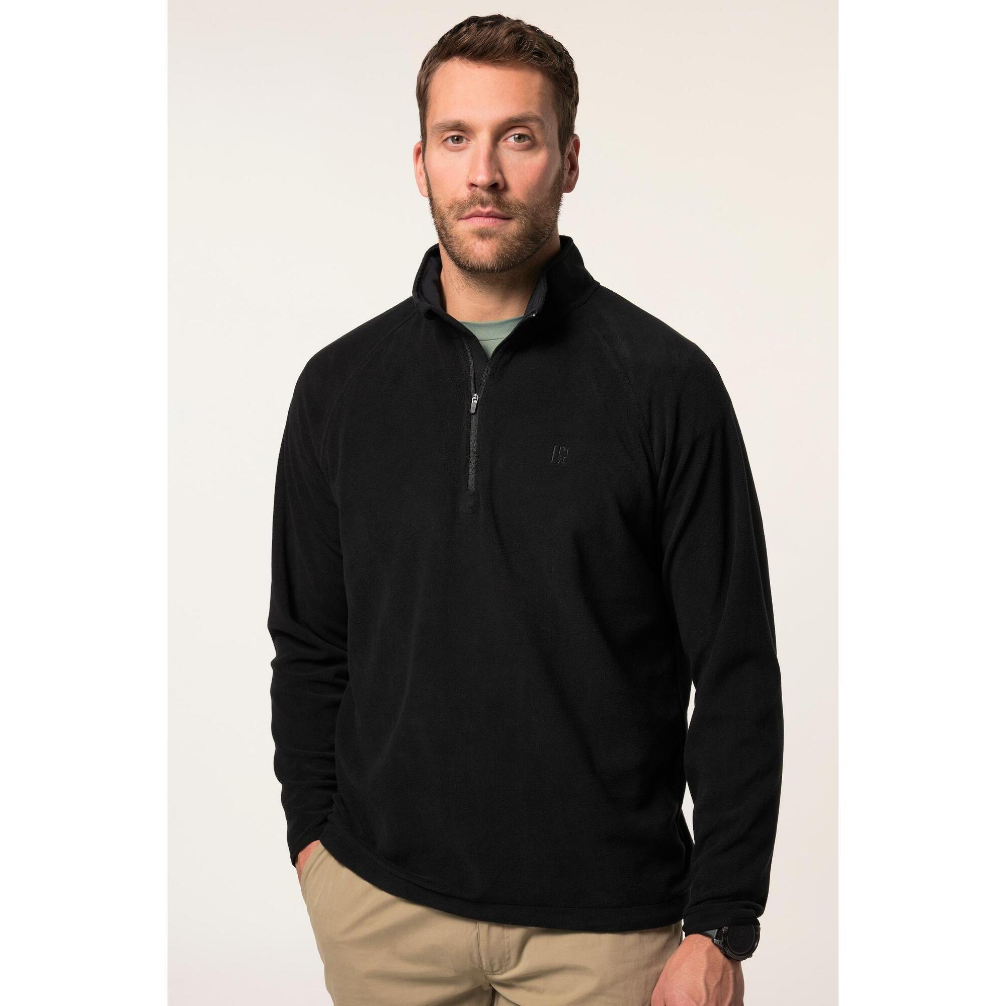 Jay-pi - Hommes Pull Camionneur En Polaire Collection Outdoor - Sweat-shirt - Noir - Decathlon