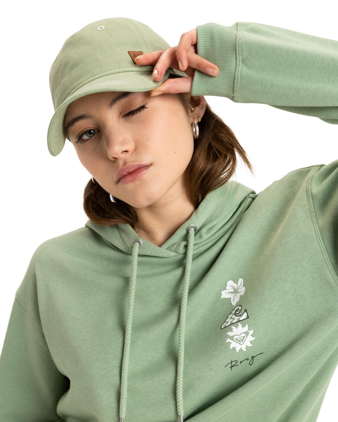 ROXY Baseballkappe EXTRA INNINGS A COLOR Grün Frauen