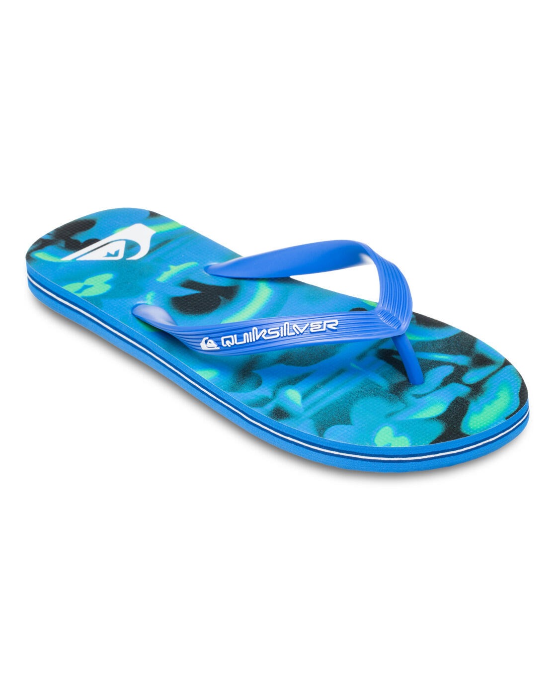 QUIKSILVER Teenslippers MOLOKAI ART 25 Blau Heren