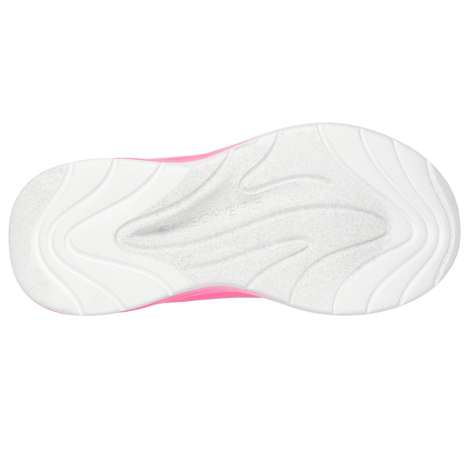 Skechers Wave 92 - Imara Lite Trainers-Light Pink/Hot Pink 5/5