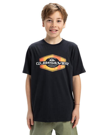 Camiseta de manga corta EV LOCKED UP Negro Niño