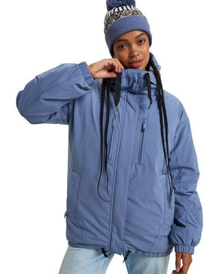 Isolierte jacke lofty cloud blau dames