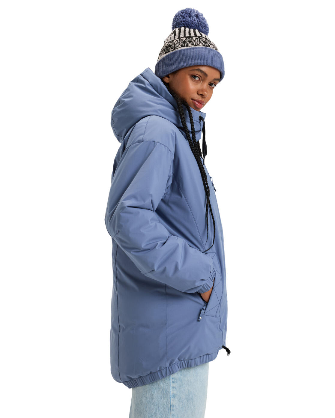 Isolierte Jacke LOFTY CLOUD Blau Dames 3/4