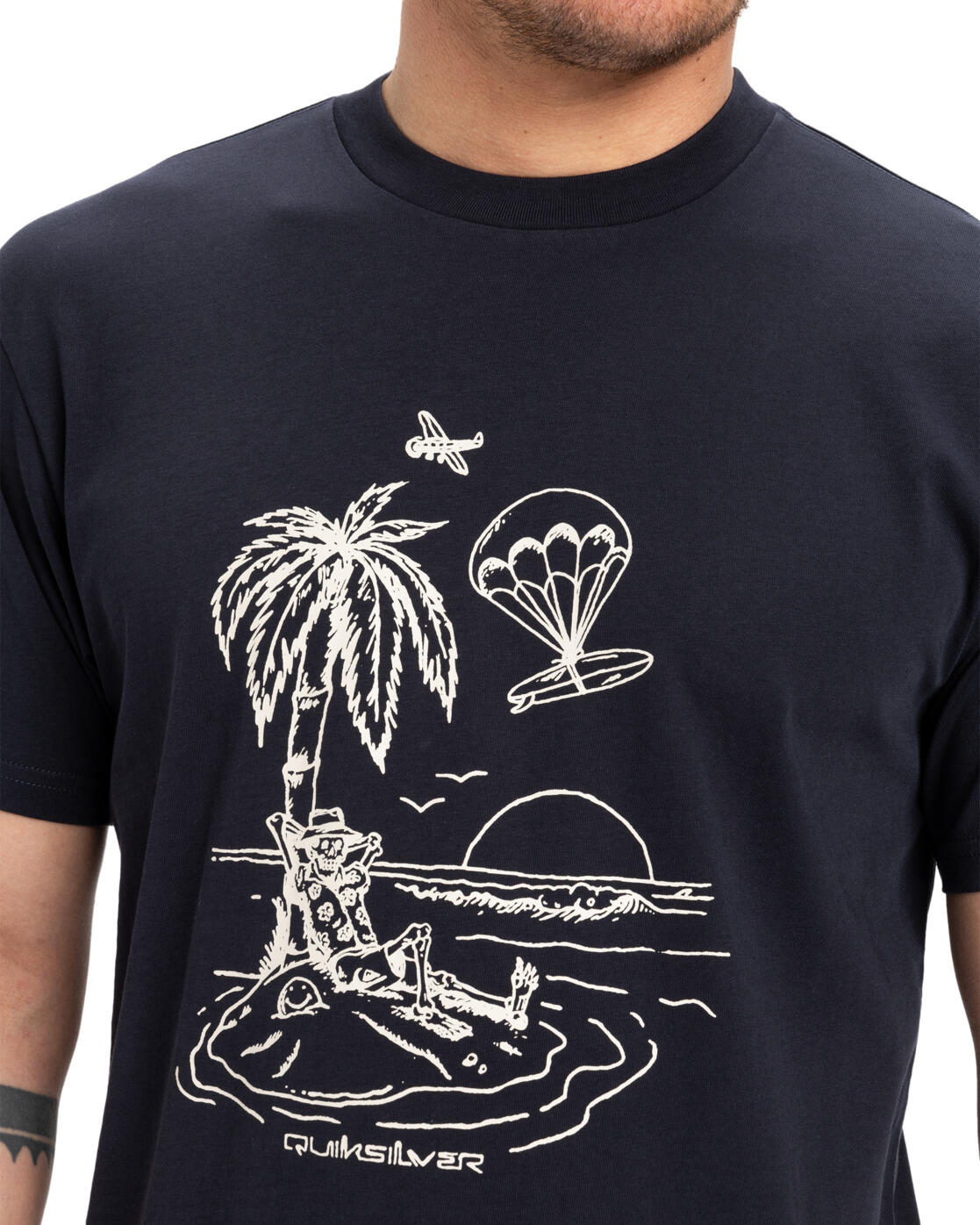 T-Shirt EV TUNED OUT Schwarz Herren 4/5