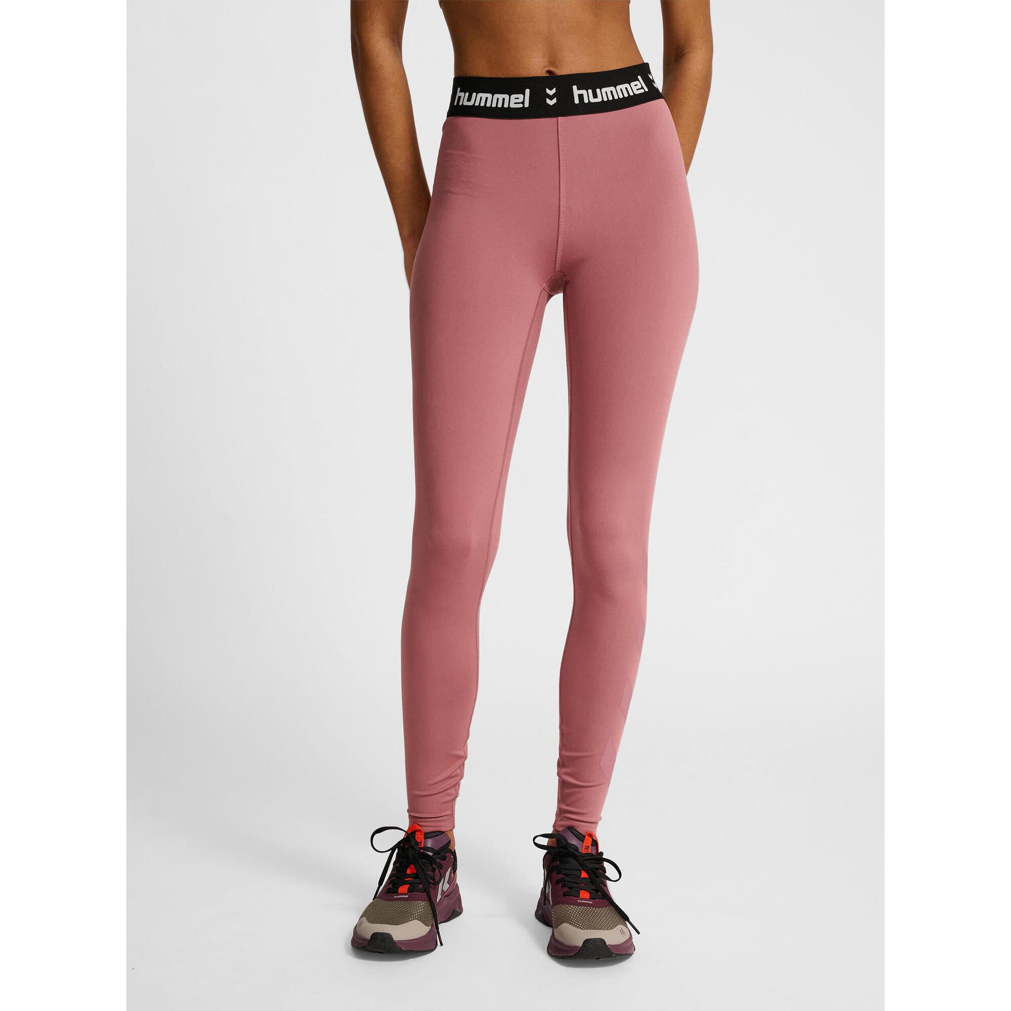 Hummel - Enfiler Collants Hmlpulse Femme Hummel - Legging - Violet - Decathlon