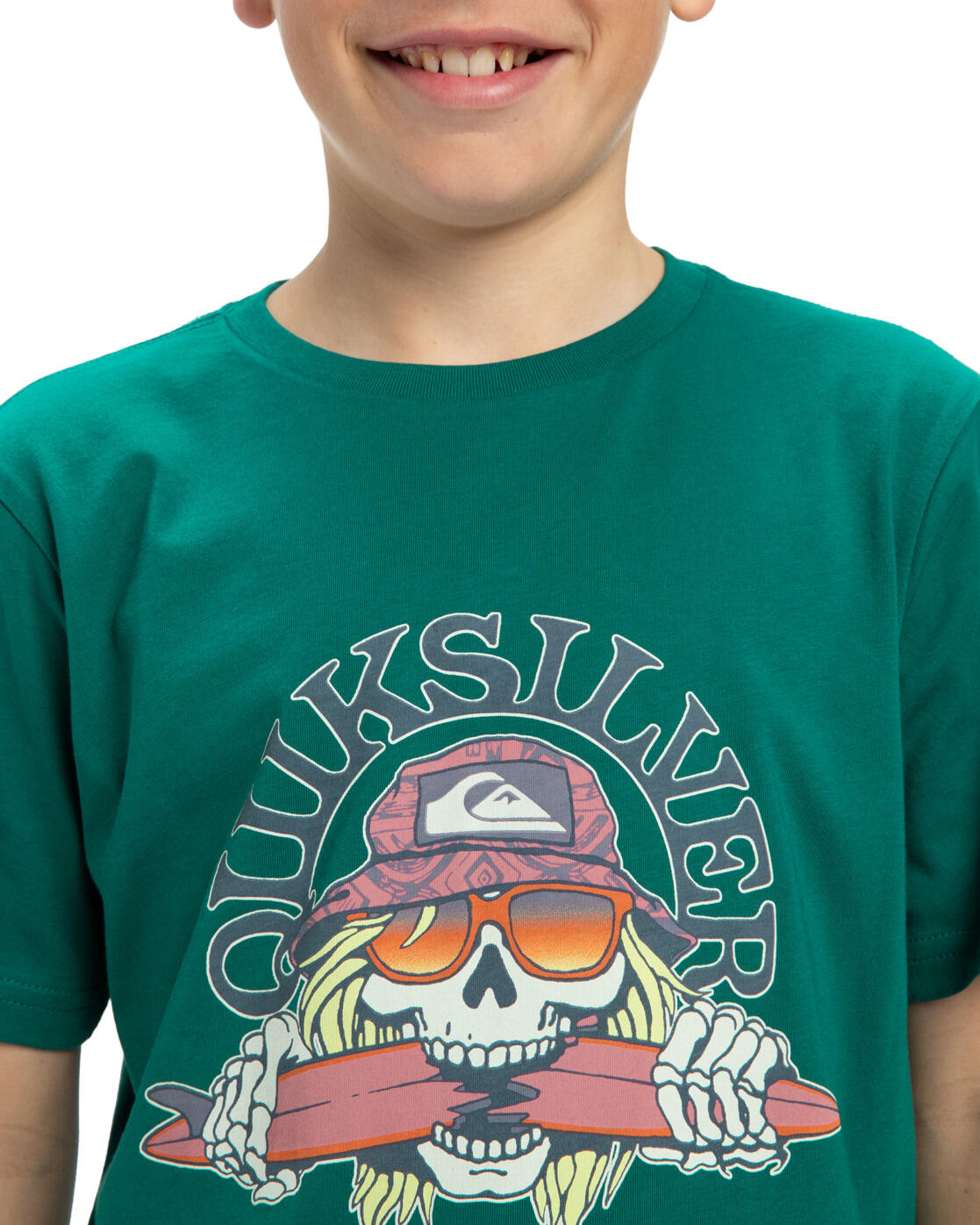 T-shirt met Korte mouw EV SKULL FEAST Blau Jongens 8-16 4/4