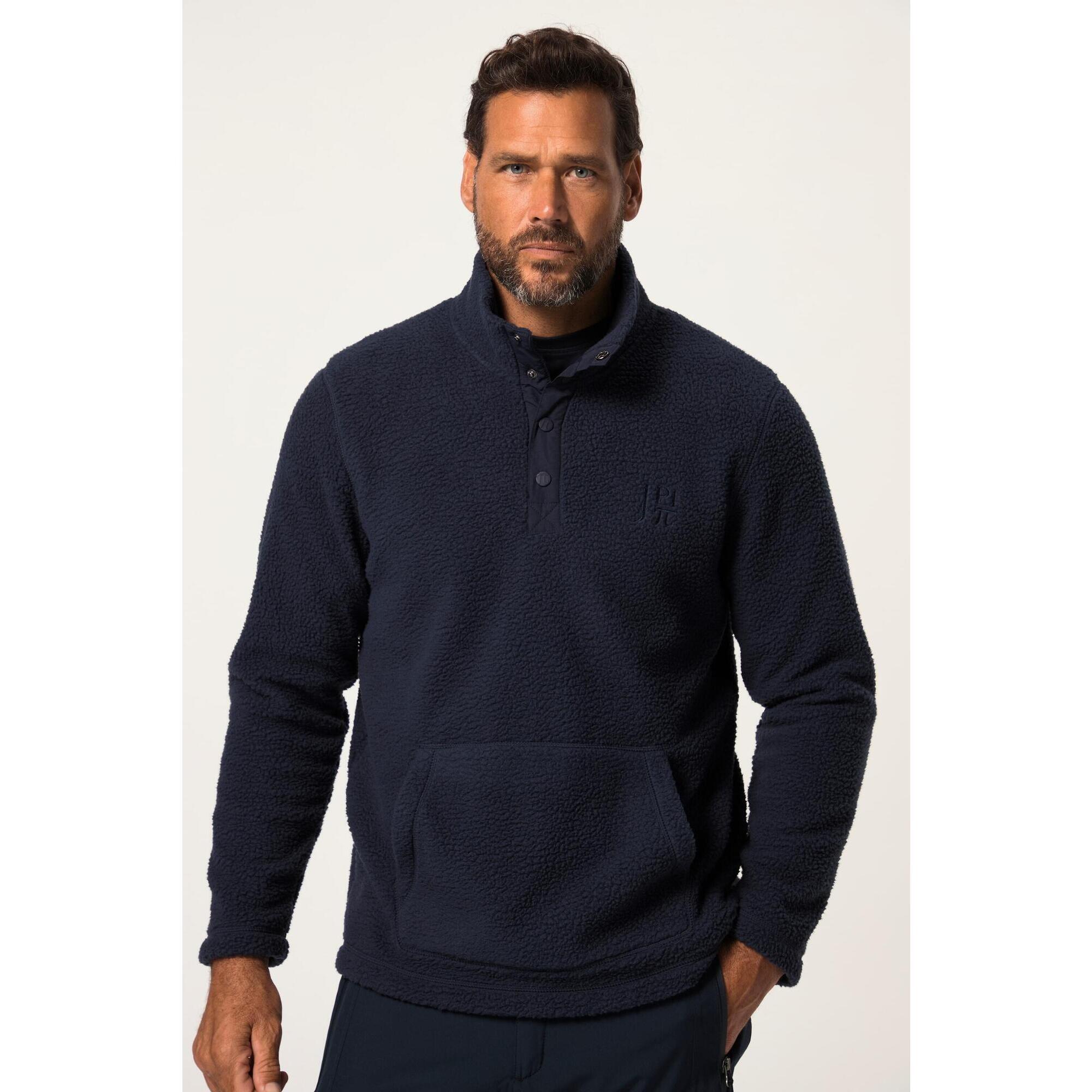 Jay-pi - Hommes Pull Camionneur En Polaire - Sweat-shirt - Bleu - Decathlon