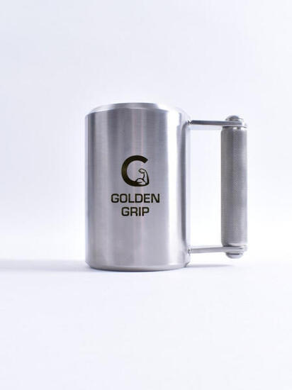 Golden Grip Heavy Mug – 8 kg in acciaio inossidabile