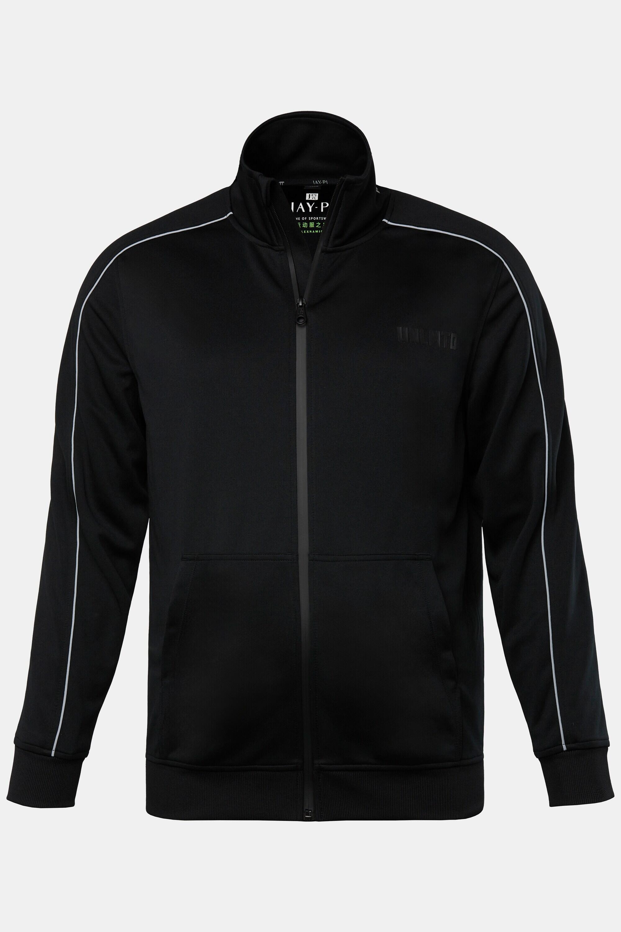 Heren Sweatjack fitness opstaande kraag QuickDry 11/13
