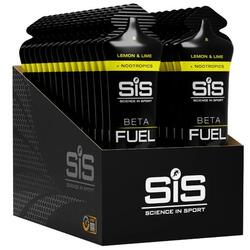 SIS Beta Fuel Gel + Nootropics (30x60ml) Lemon & Lime - Énergie et endurance