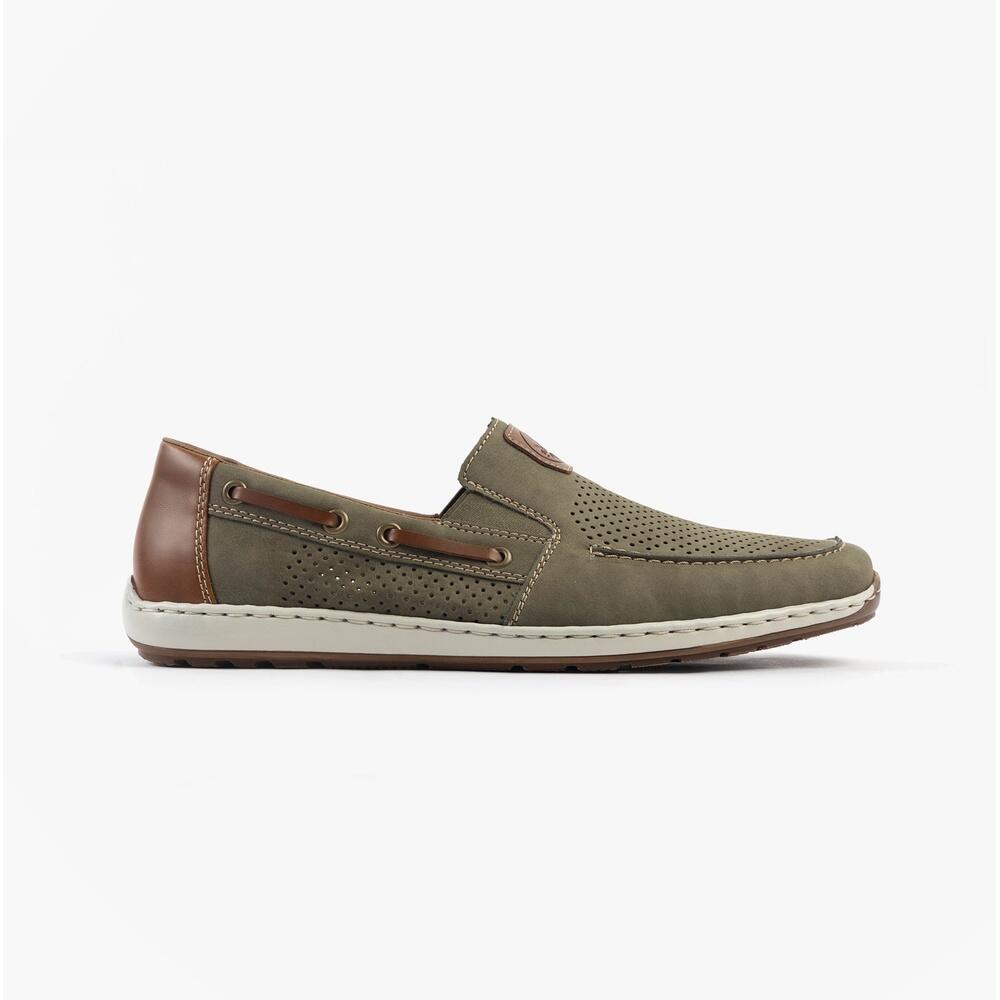 RIEKER 08866-54 Mens Slip On Shoes