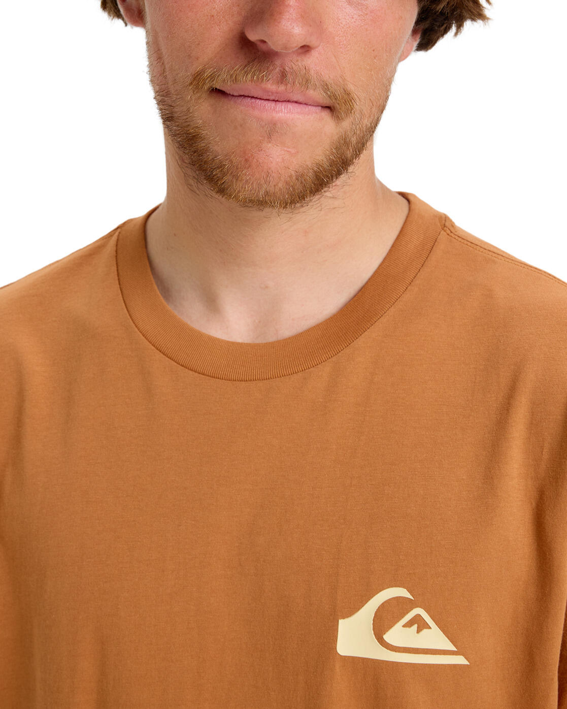 T-shirt à manches courtes EV MINI LOGO 2024 Marron Homme 4/4