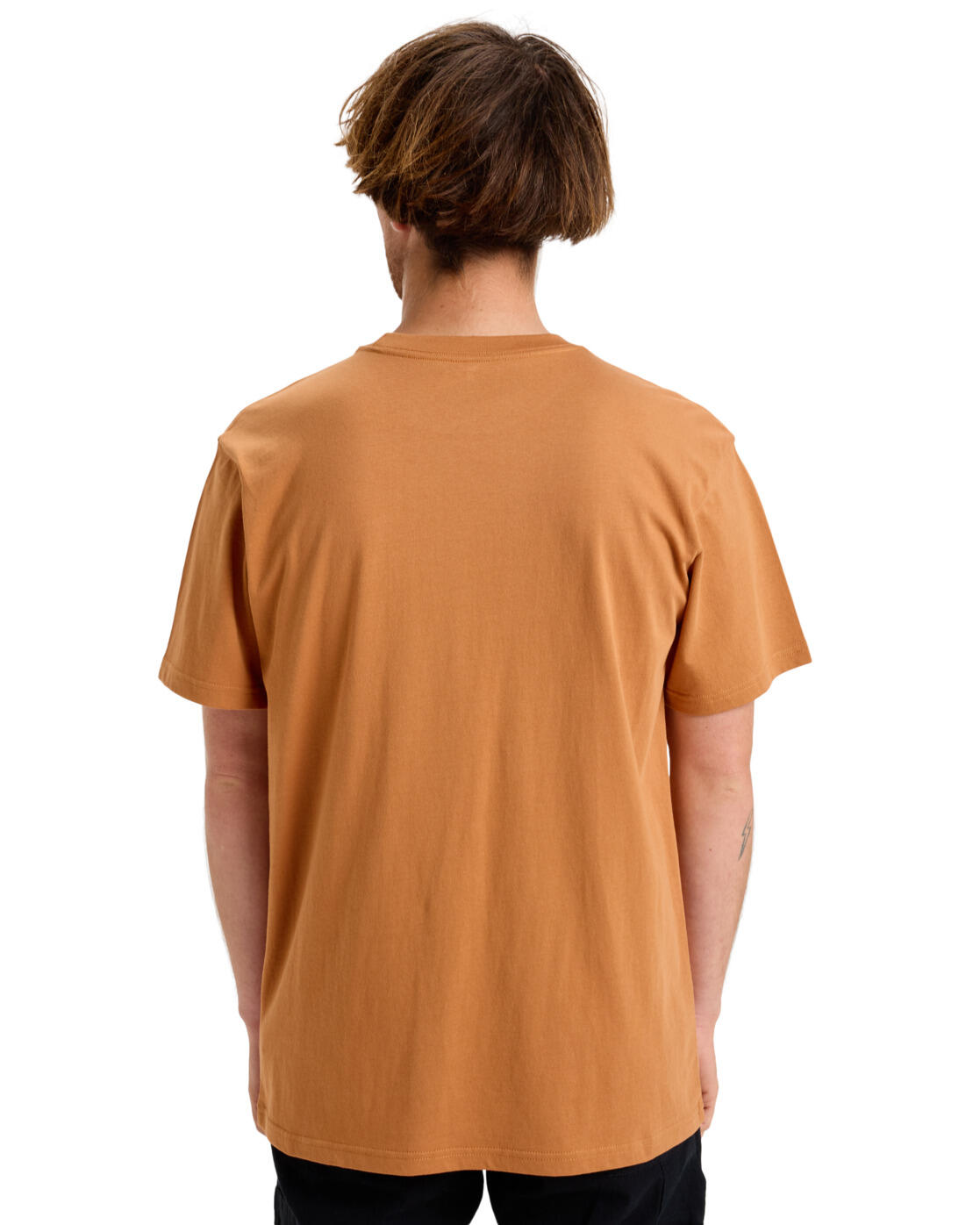 T-shirt à manches courtes EV MINI LOGO 2024 Marron Homme 2/4