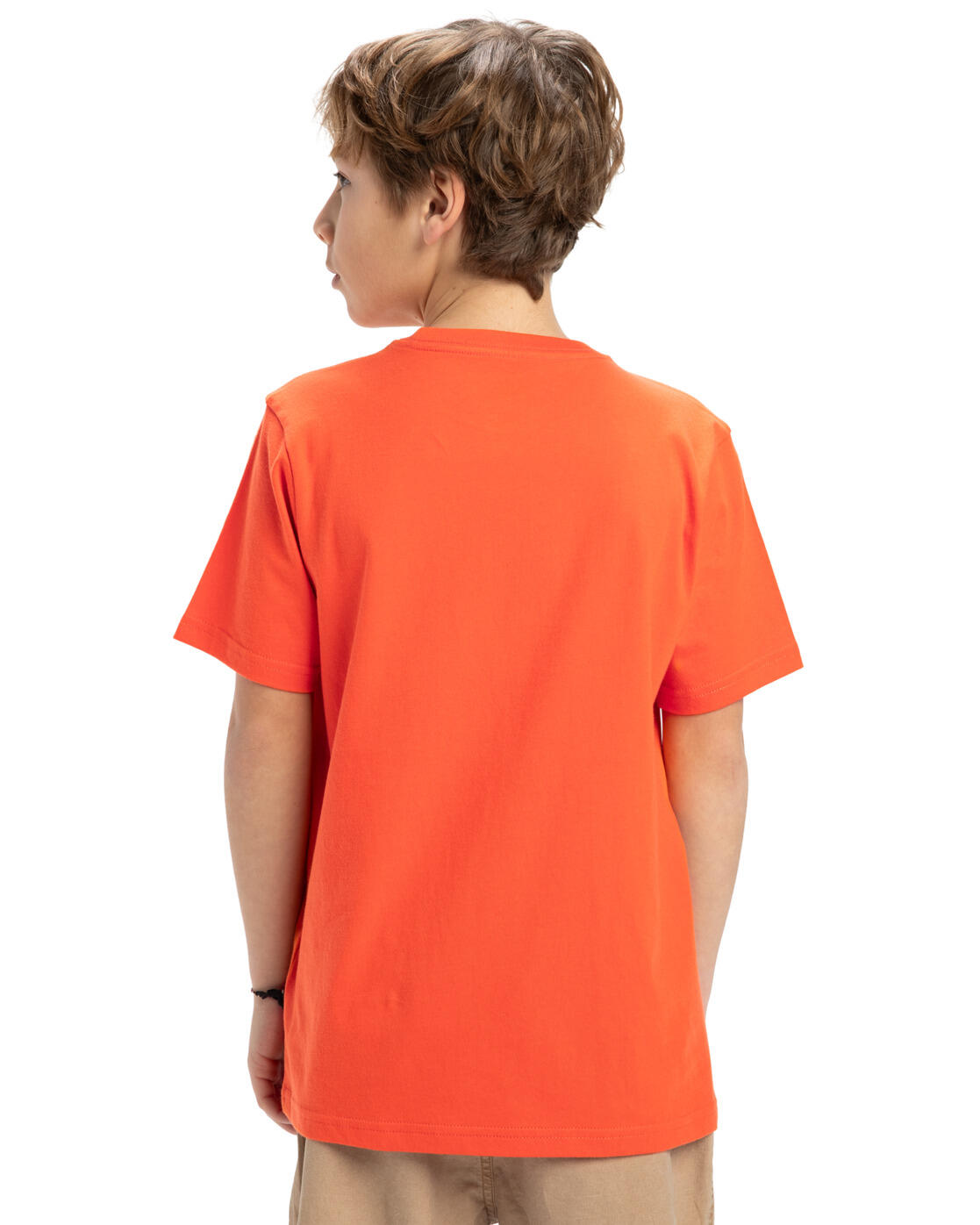 T-shirt met Korte mouw EV SKULL FEAST Orange Jongens 8-16 2/4