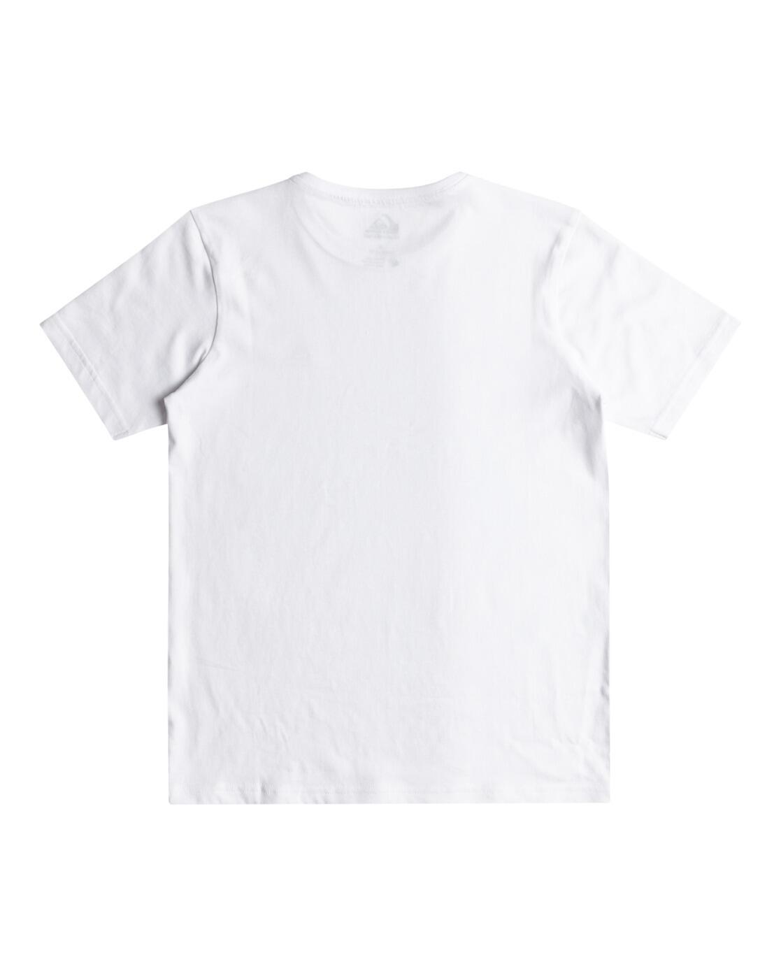 Camiseta de manga corta BASIC Blanco Niño 2/4