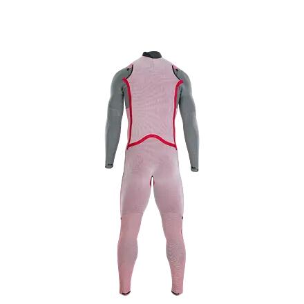 ION Wetsuit Seek Amp 4/3 Backzip Grijs 4/6