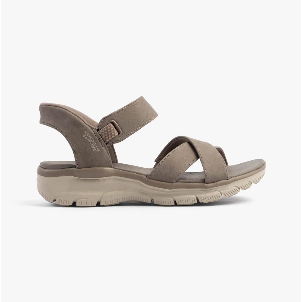 SKECHERS Easy Going - Somewhere Sunny Womens Slip On Sandals