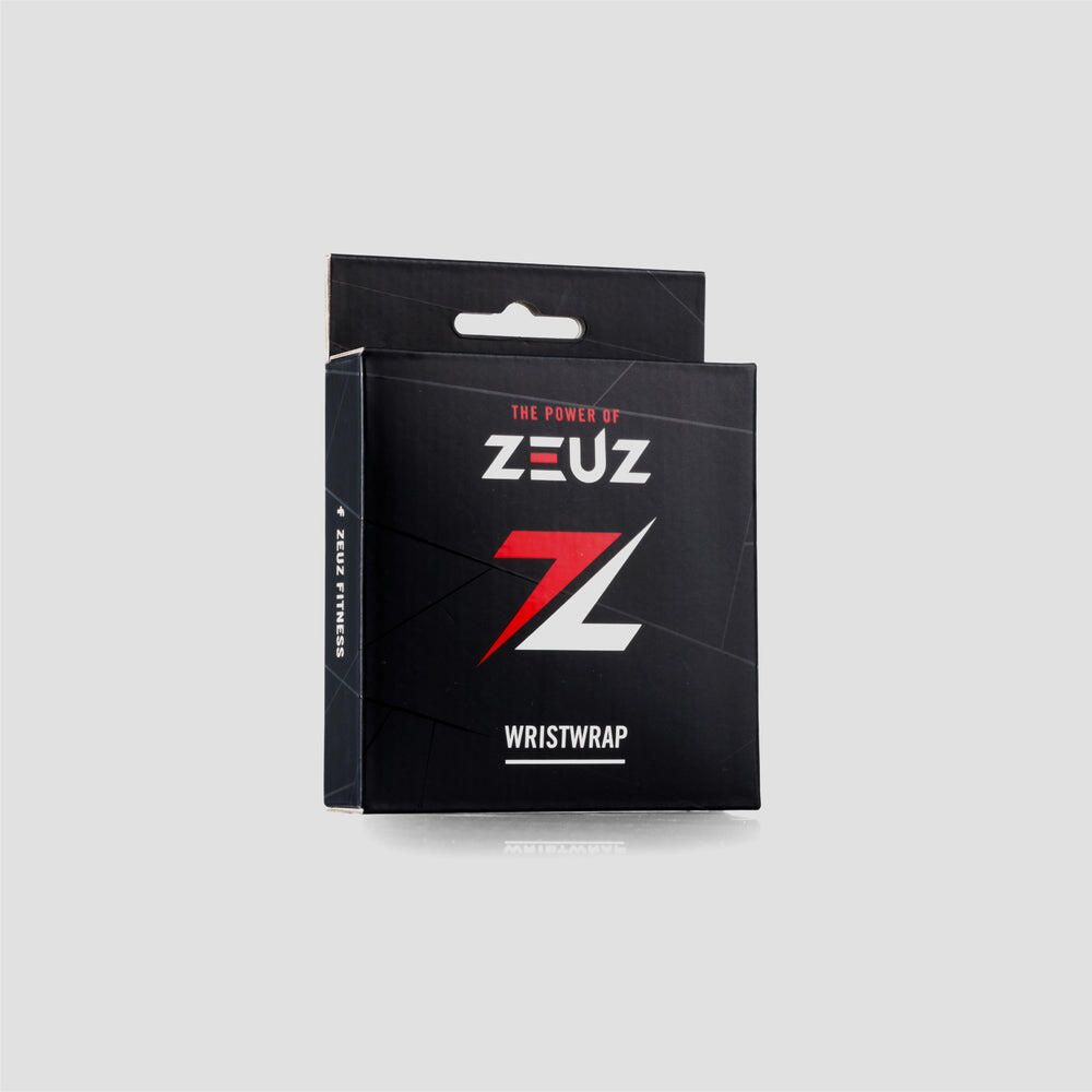 ZEUZ 1 Stuk Polsband voor Functional Fitness – Wrist Wraps – Rood & Zwart 4/7
