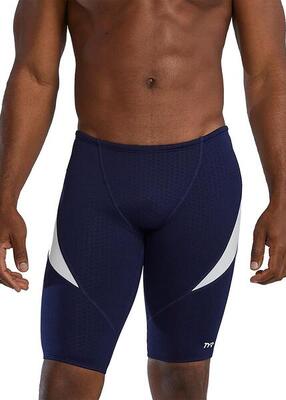 TYR Hexa Curve Splice Jammer - Blu navy / Bianco - UK Taglia 38