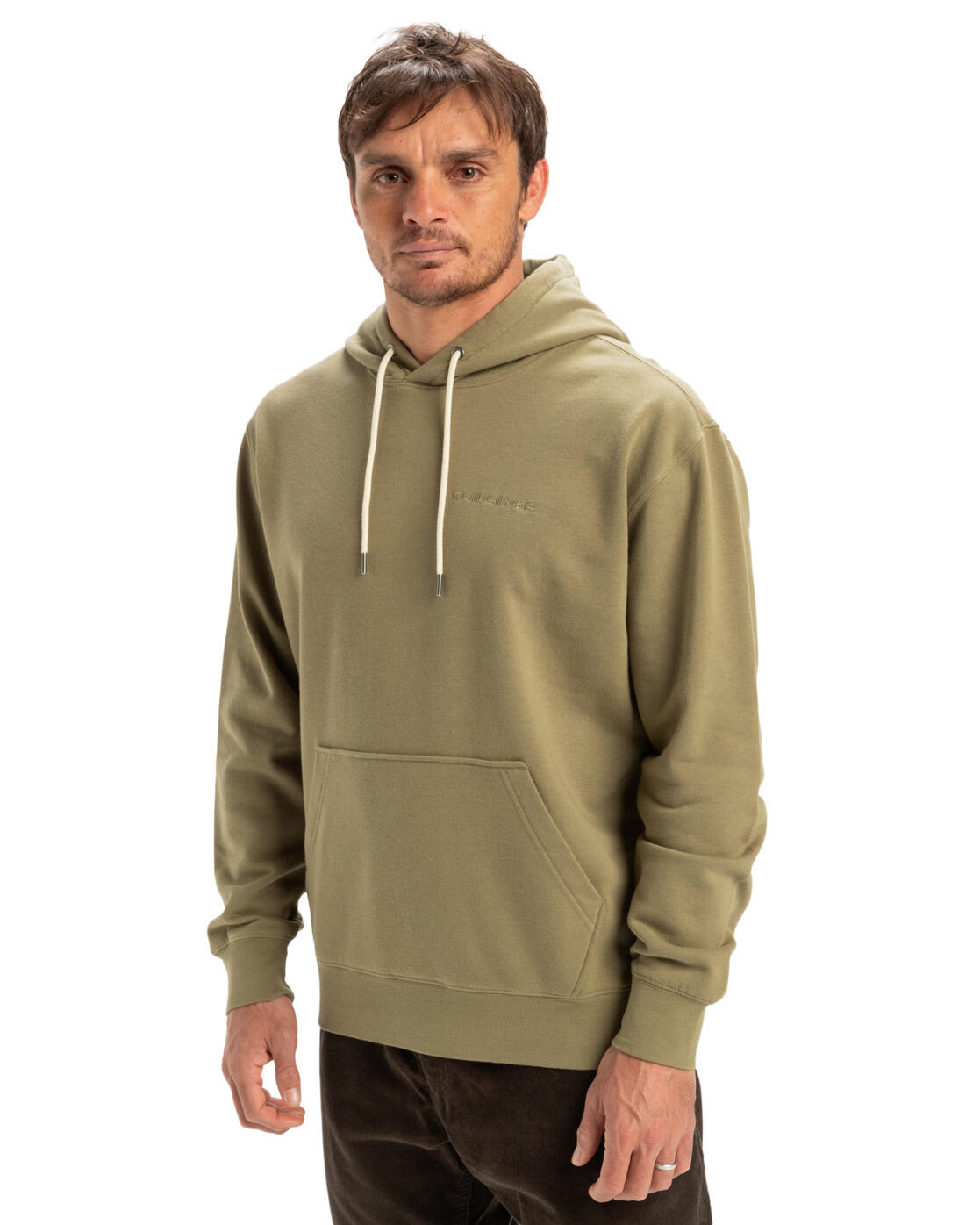 Sudadera con capucha SALT WATER Beige Hombre 3/4