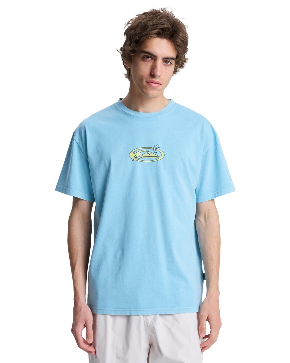T-shirt à manches courtes ND NATURE MAGIC Bleu Homme 1/4