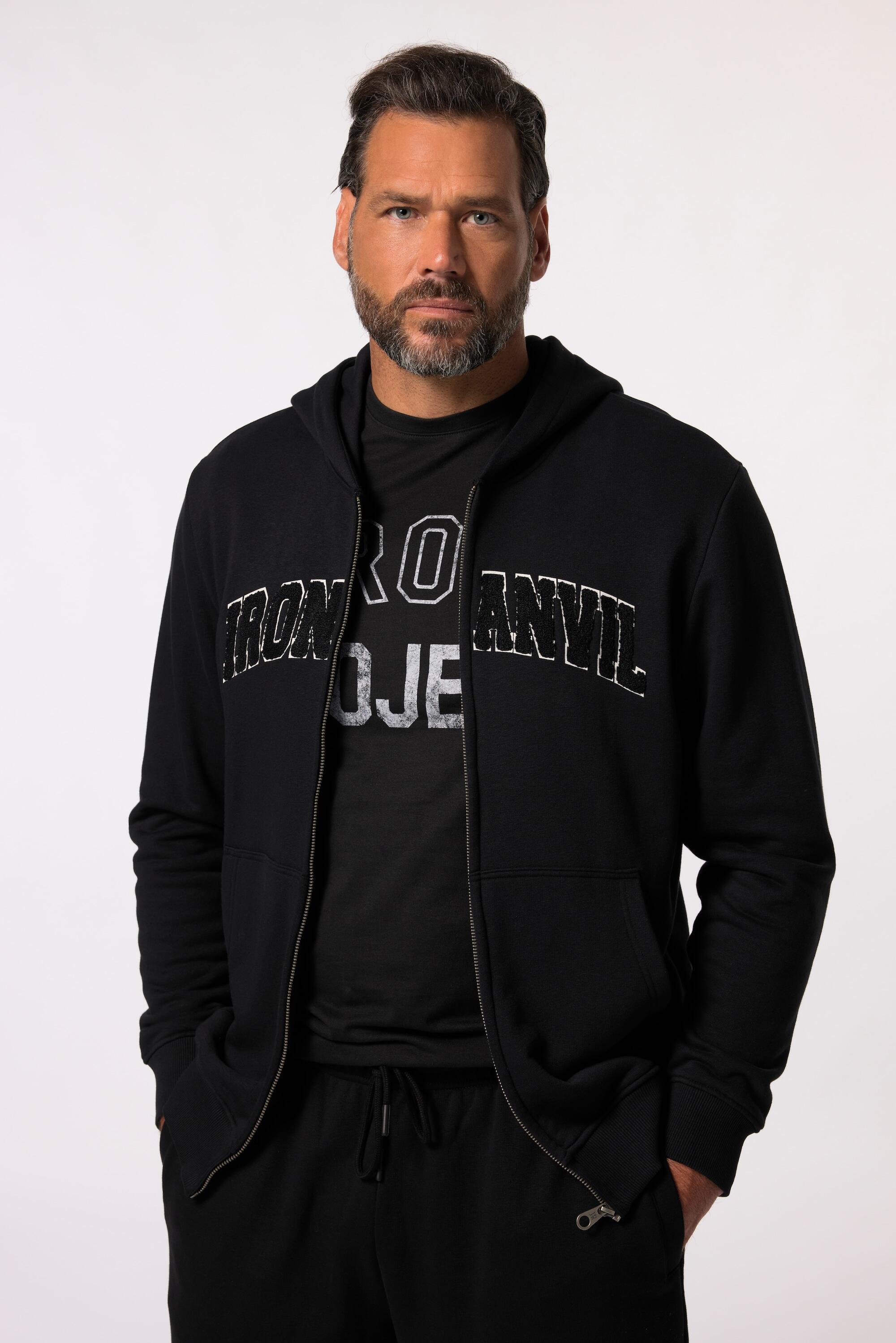 Hommes Veste à capuche Iron Anvil en molleton collection Fitness 2/6
