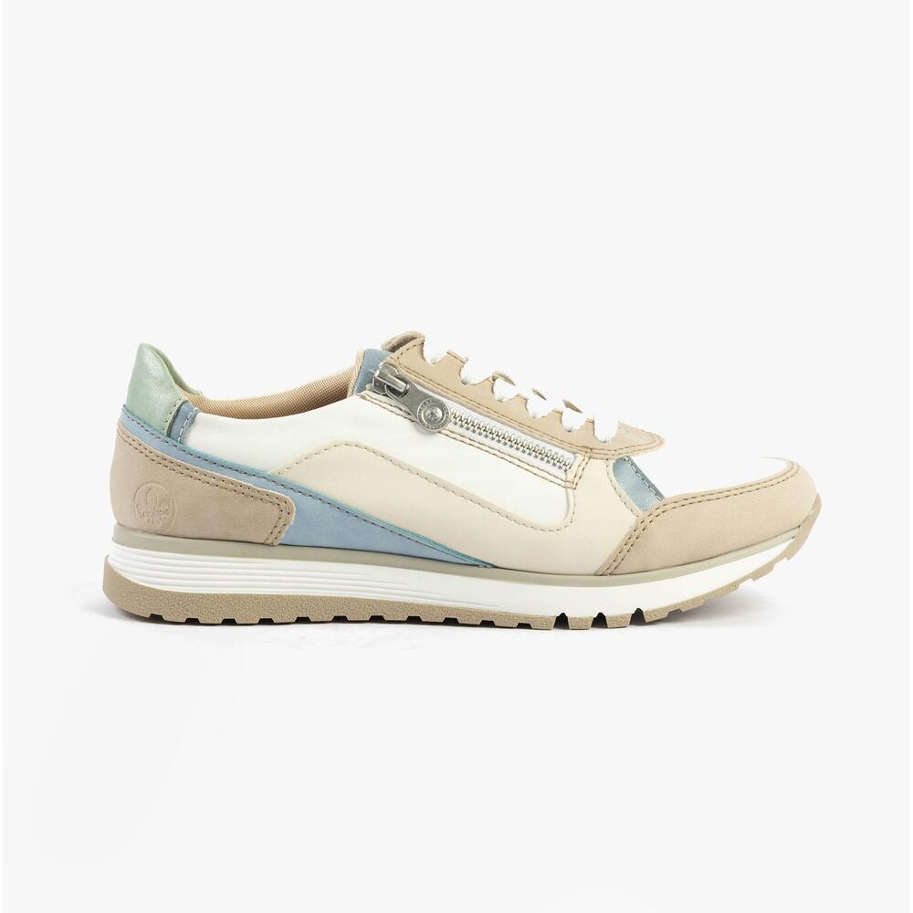 49002-80 Womens Sports Low Top Lace Up Trainers 1/1