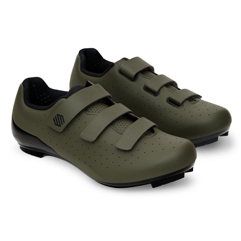 SIROKO Men & Women Cycling road shoes RideRev Green Green