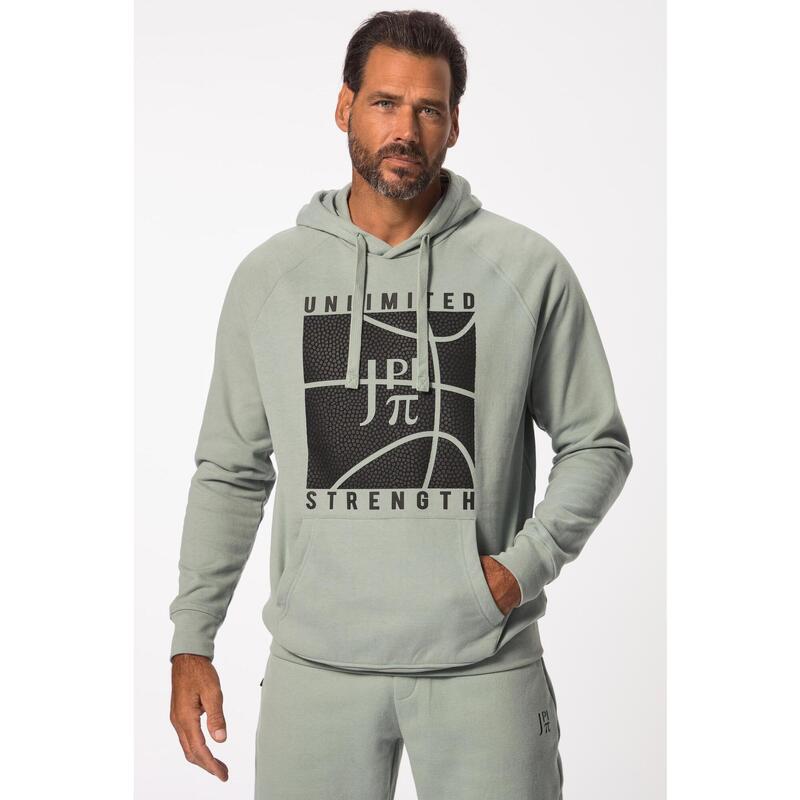 Męska Bluza z kapturem fitness koszykarski nadruk