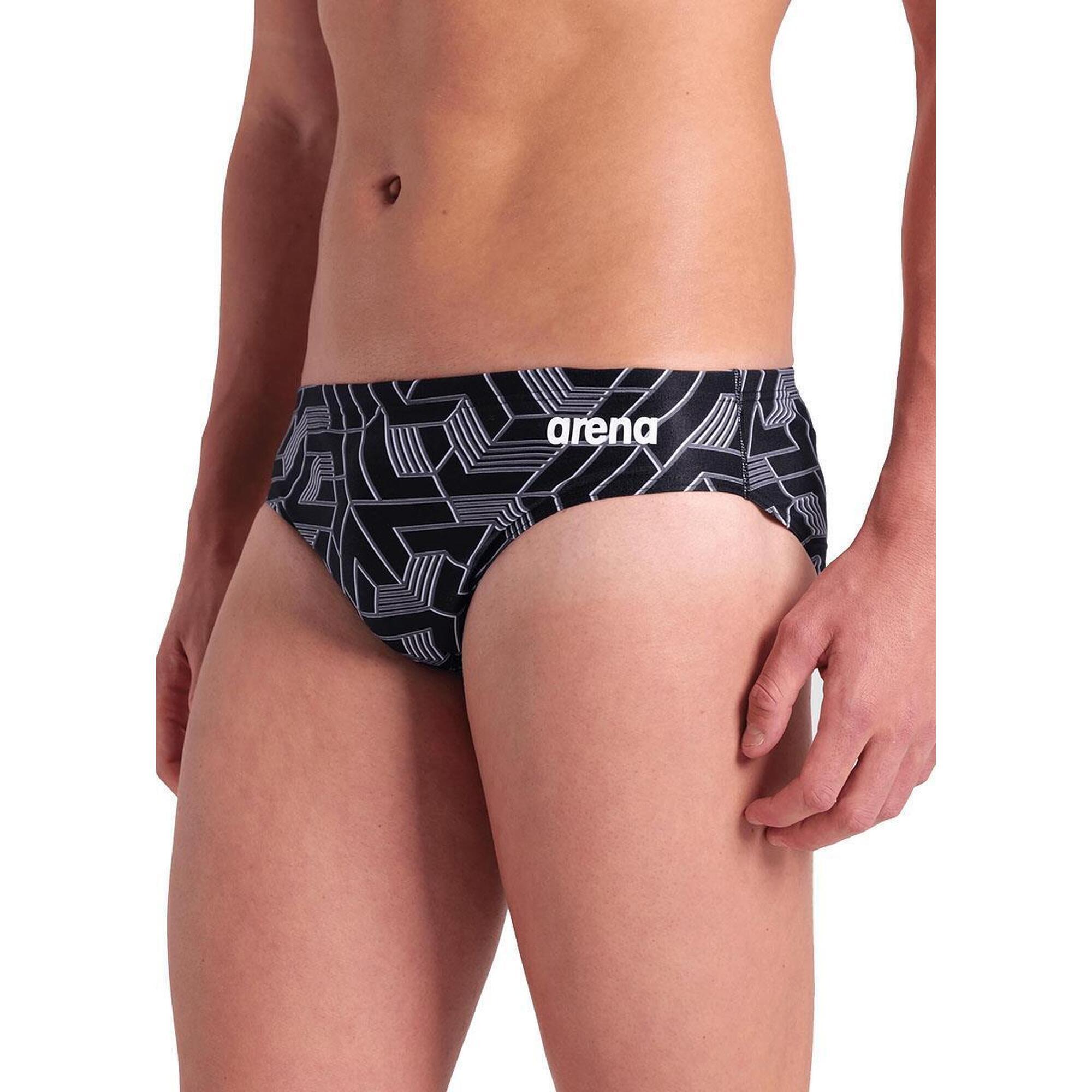 Arena - Slip Arena Escape - Noir - Taille Uk 38 - Slip De Bain - Noir - Decathlon