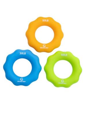 Golden Grip Hand Training Rings – Allenamento per Presa. Avambraccio e Destrezza