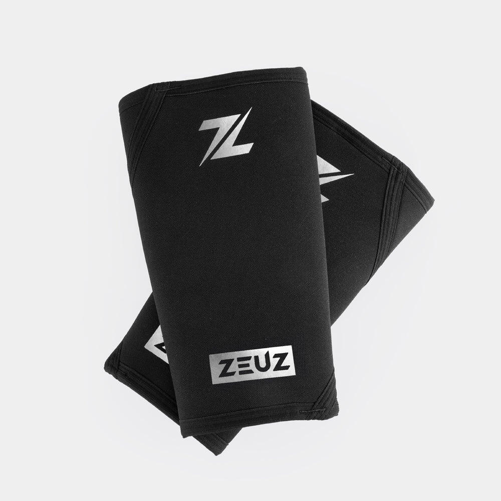 ZEUZ 2 Stuks Powerlifting Knie Brace – Sleeves – 7 mm – Maat XXL 2/4