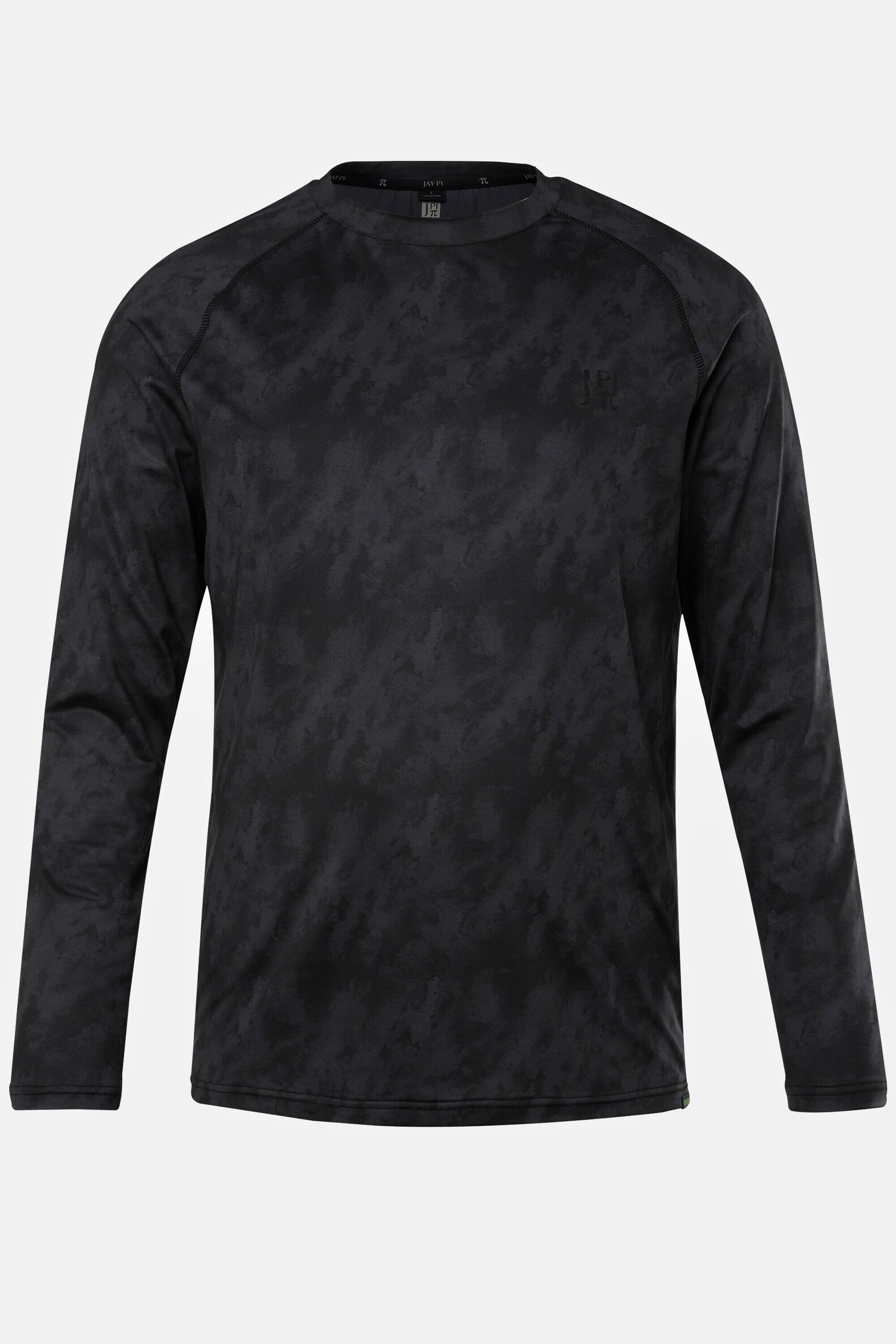 Hommes T-shirt à manches longues collection Fitness - motif imprimé 3/4