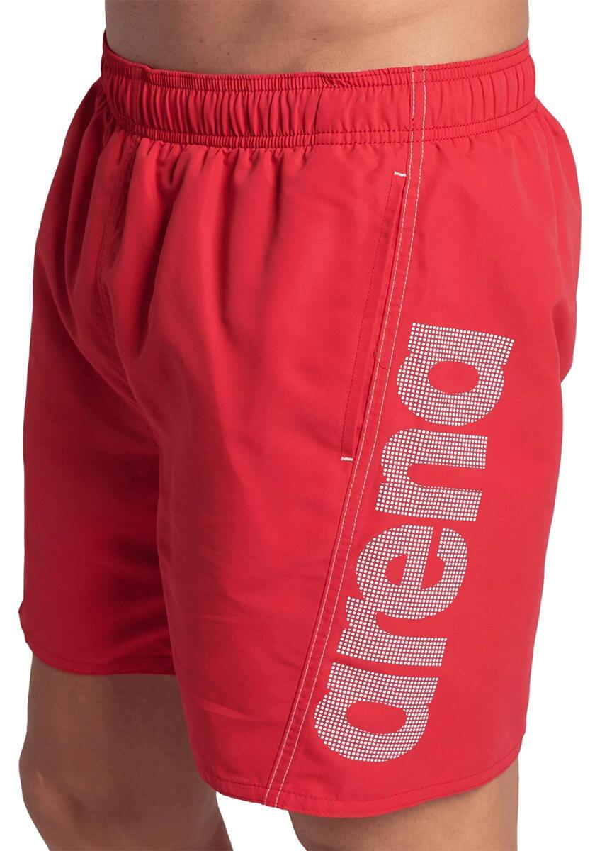 Boxer da uomo Arena Fundamentals Logo R - Rosso/Bianco - Taglia S 5/5