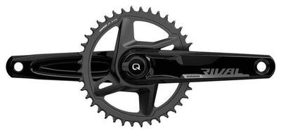 Sram rival axs dub wide 40 tanden 1x12v vermogensmeter quarq crankset (zonder do