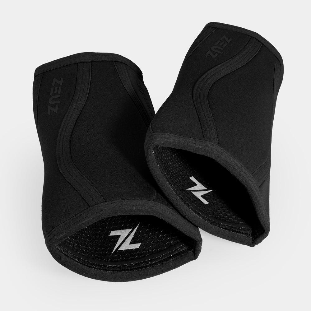 Genouillère ZEUZ Premium 2 pièces – Orthèses – 7 mm – Noir – Taille XS 4/6