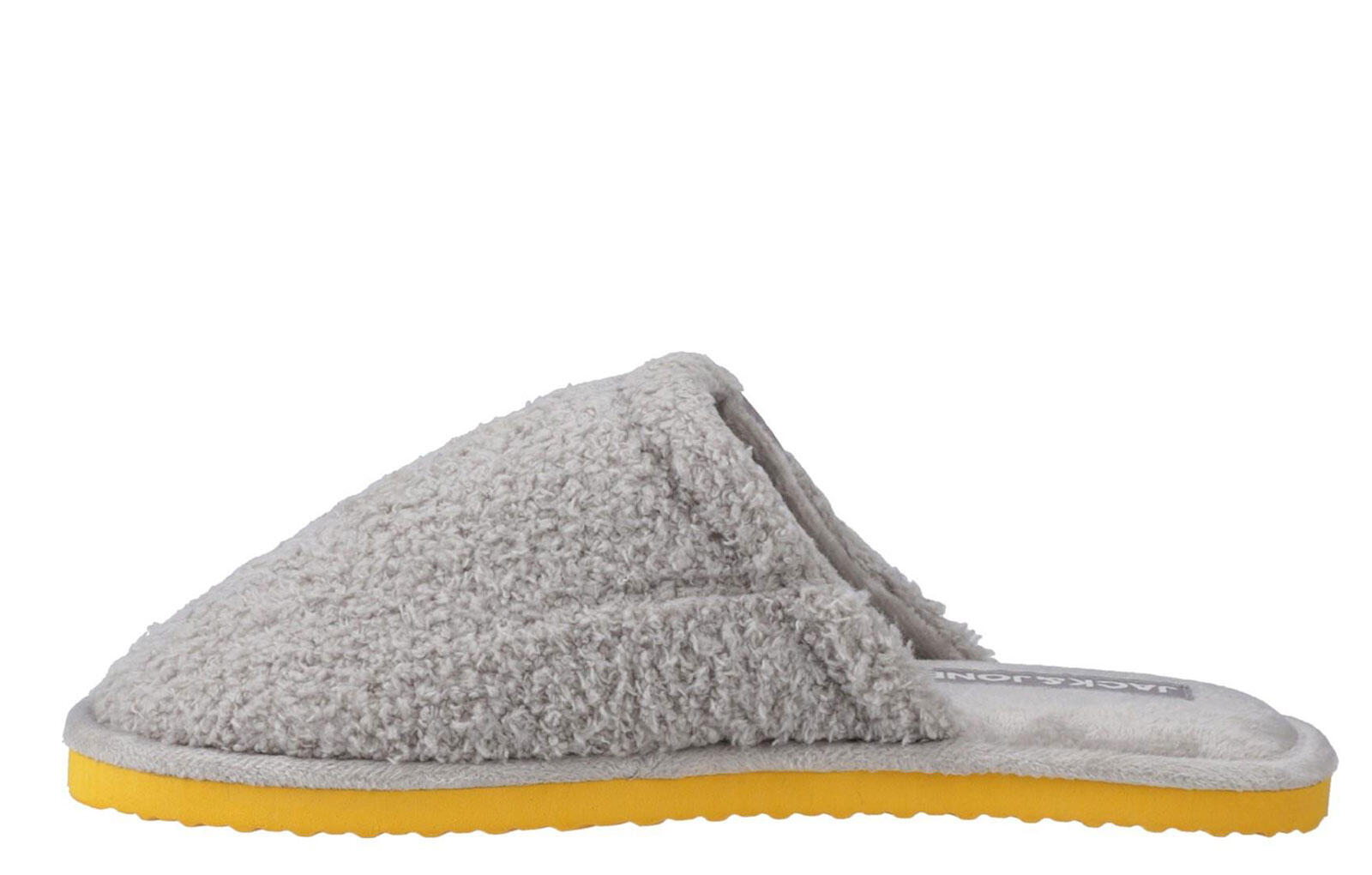 Jack & Jones Harry Men's Slippers, Grey, Cushioned Slip-On 5/5