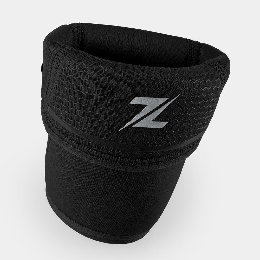 Genouillère ZEUZ Premium 2 pièces – Orthèses – 7 mm – Noir – Taille XS 3/6