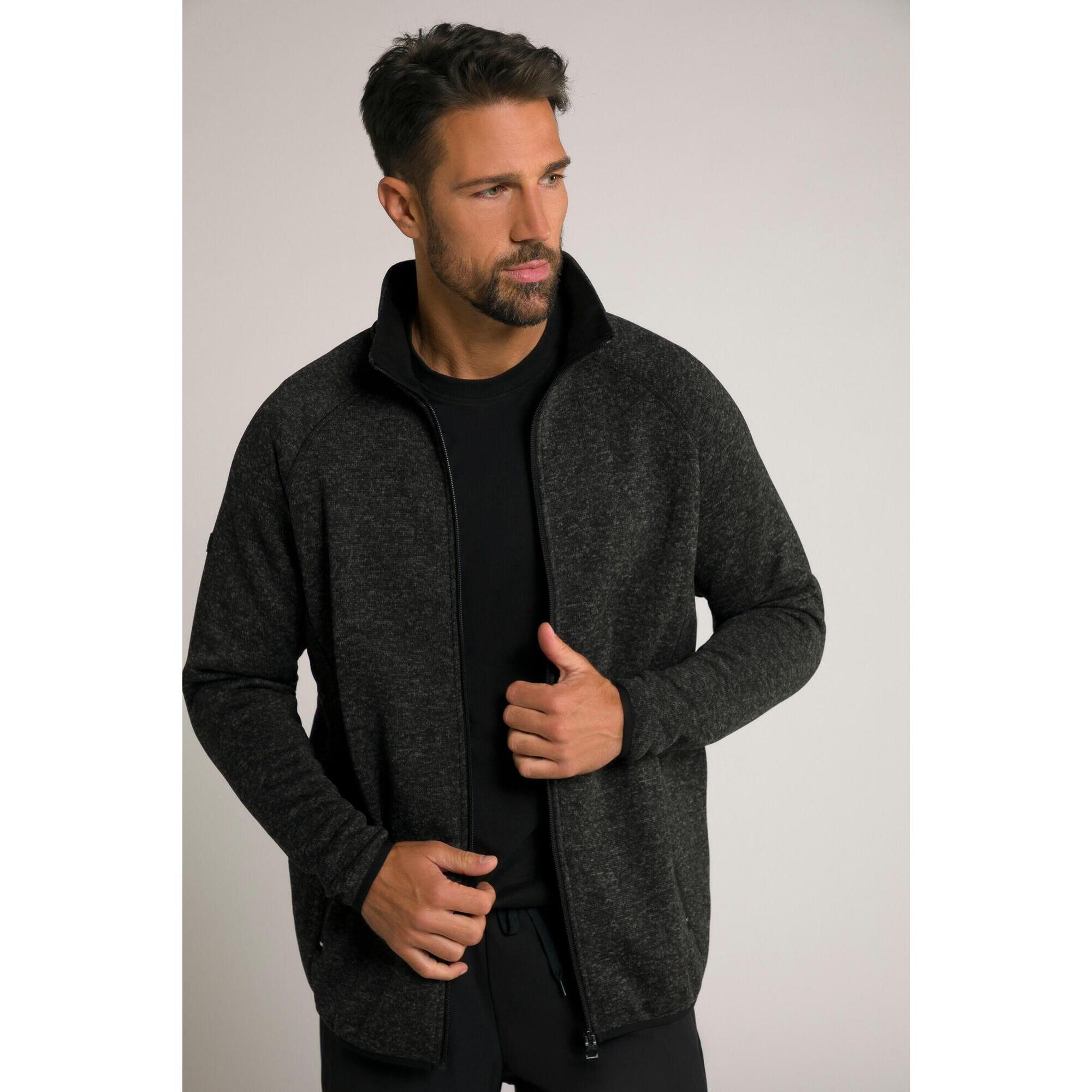 Jay-pi - Hommes Veste En Maille Polaire - Polaire - Noir - Decathlon