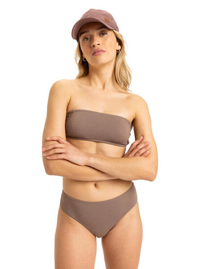 Bas de maillot de bain hipster LASCA Marron Femme