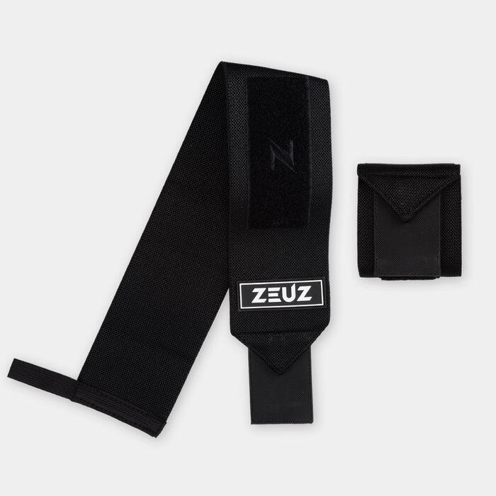 ZEUZ 2 Bandages Poignet Fitness & Fitness fonctionnel – Noir 2/7