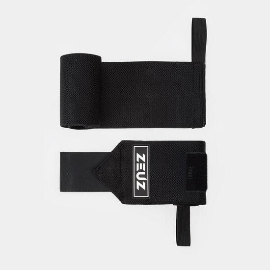ZEUZ 2 Bandages Poignet Fitness & Fitness fonctionnel – Noir