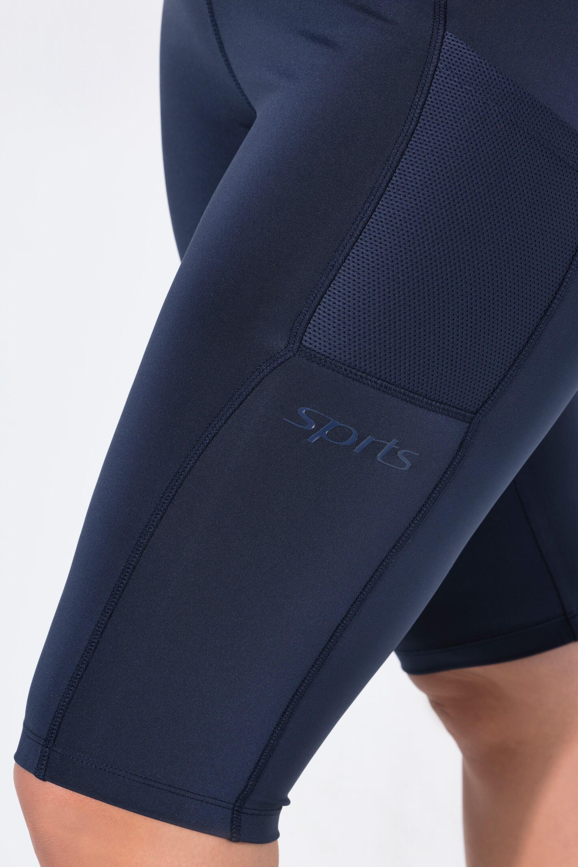 Femme Legging court en matière recyclée taille élastique et poche en mesh 3/6