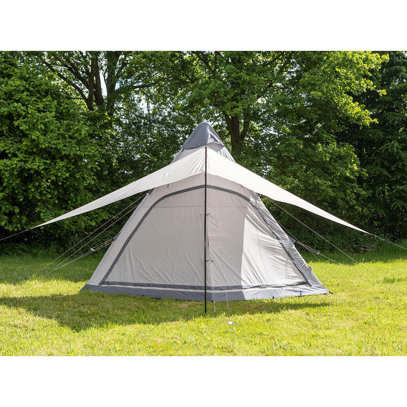 Namiot kempingowy dmuchany Tipi Hetta 460 Air Protect, 6 osobowy, szybki montaż