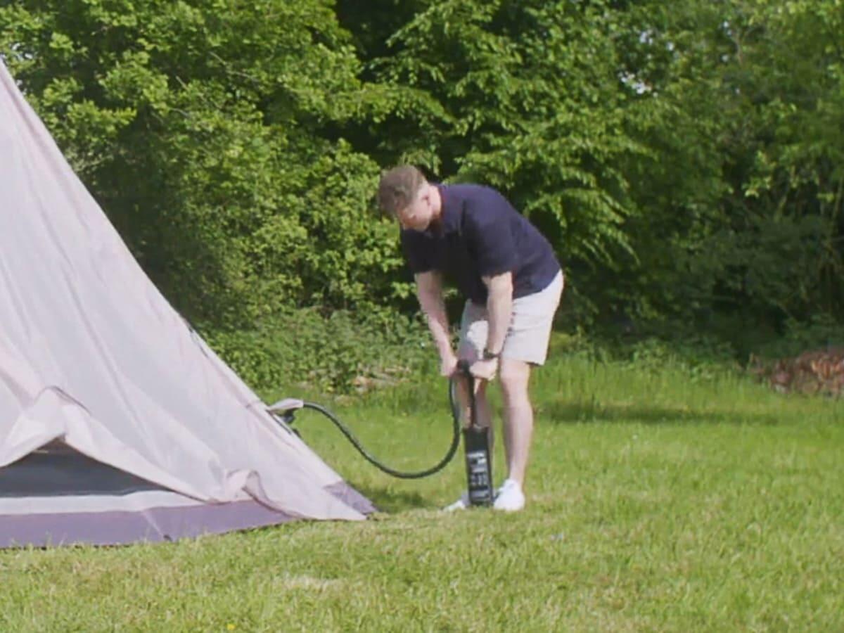 Segunda vita - Tienda de campaña hinchable - Tipi Hetta 460 Air Protect 6/7