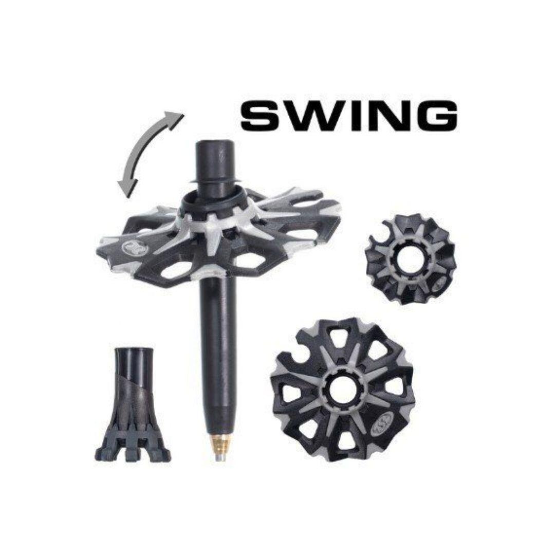Bâtons de Trekking  TSL - Télescopique - TOUR ALU 2 CROSS Swing Green 4/4