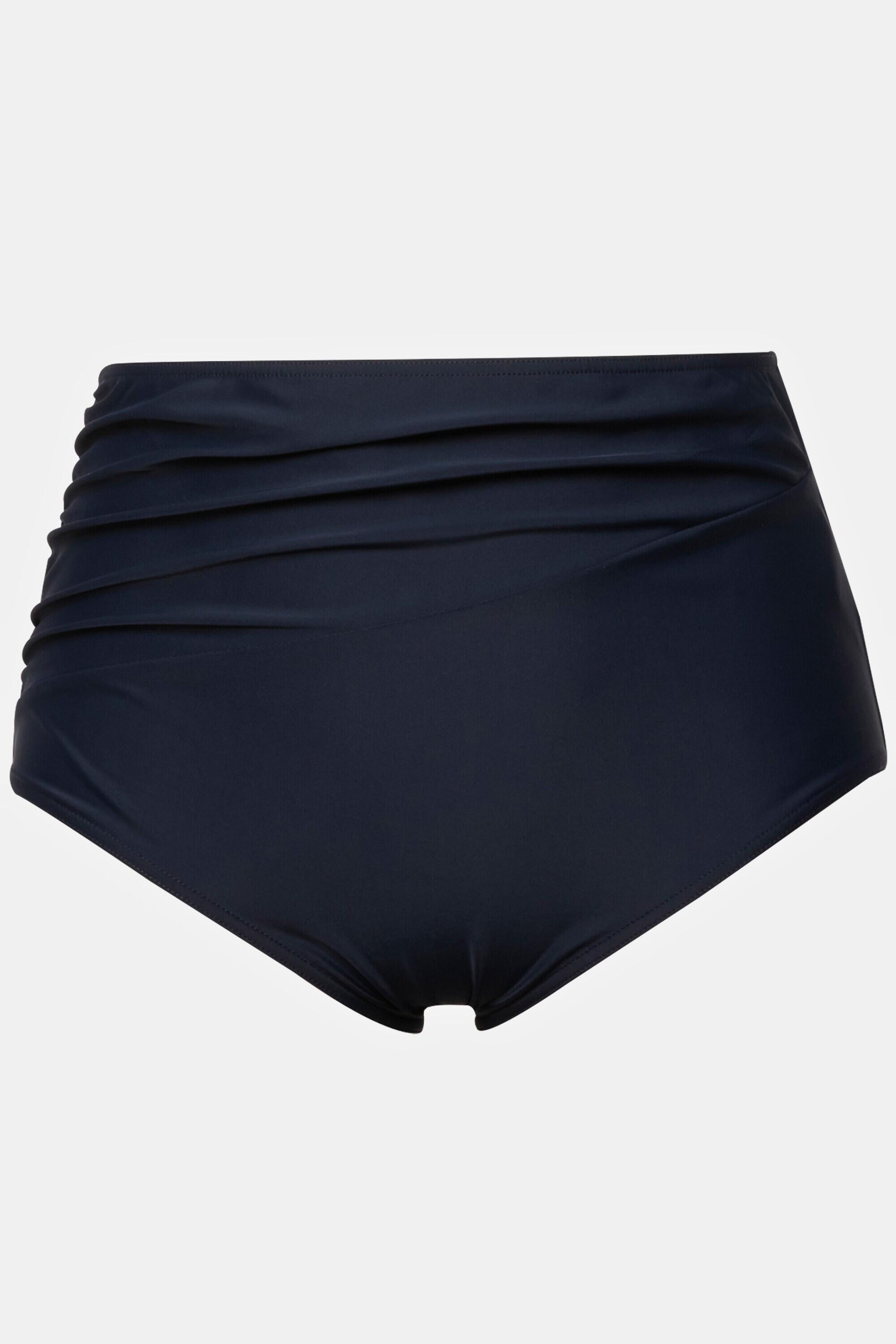 Dames Bikinibroek gedrapeerd hoge taille 5/6