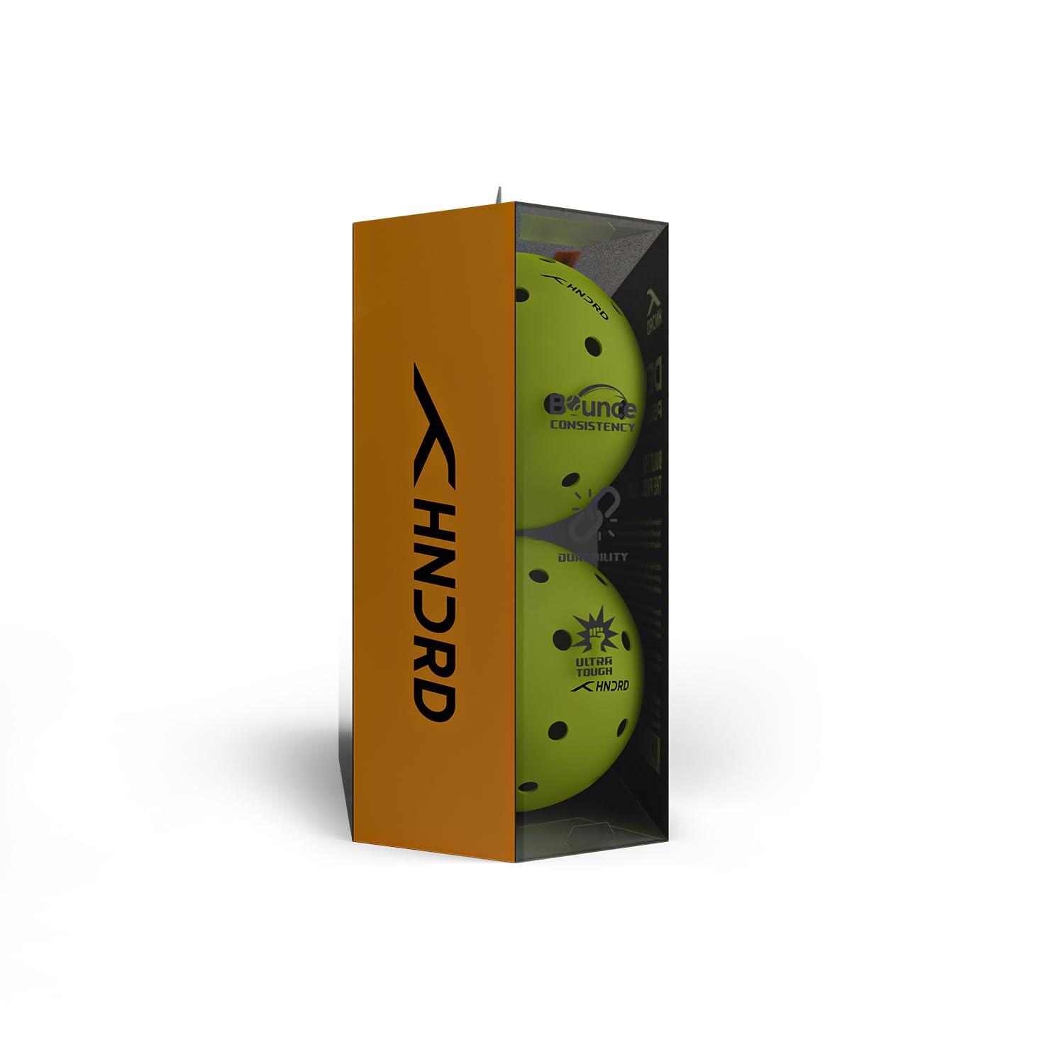 Pickleball Bälle - Delta P500 Pro 4er-Pack Neon 4/6